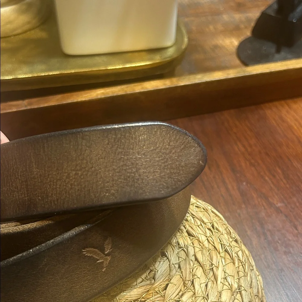 American Eagle Classic Brown Soft Leather Belt